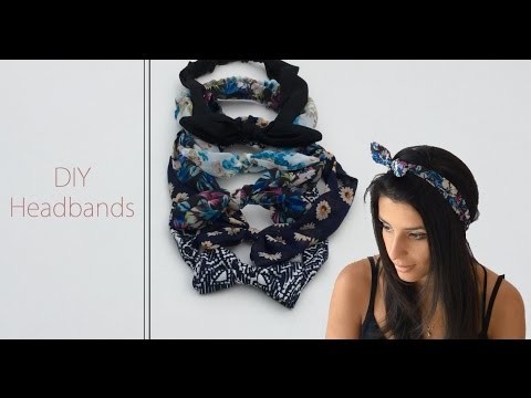 DIY Couture - Comment faire des headbands | Cecile