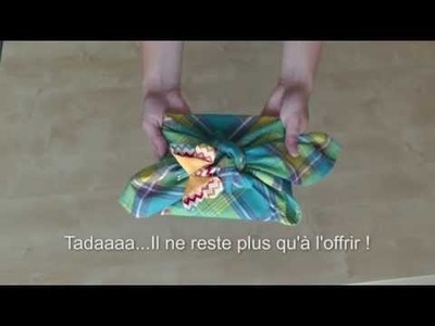 DIY Furoshiki - cadeau