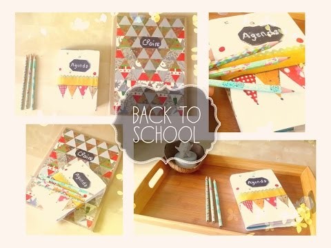 DIY | Back to School : Customiser ses fouritures scolaires - Claire