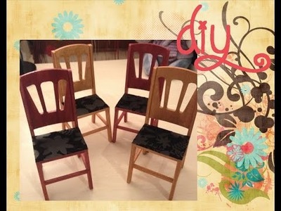 [DIY] Customisation des chaises Minicrea.fr