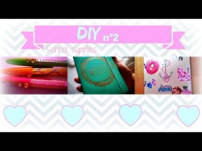 {DIY n°2} : fournitures scolaires #Backtoschool