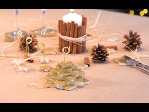 DIY Noël : Étoiles en pâte à sel