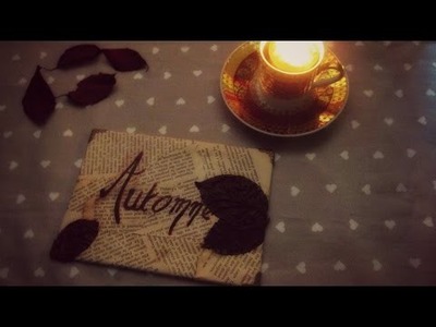 ✄ DIY : Tableau automne 