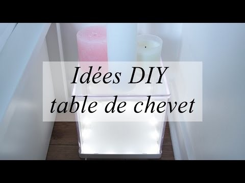 Idées DIY déco :pour des tables de chevet originales (cactus, noël. )