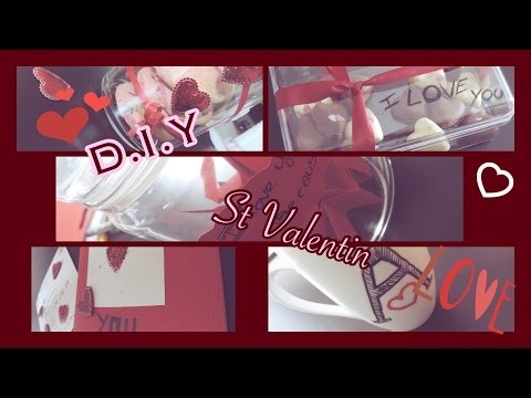❤️[ D.I.Y ] St Valentin (gourmandises, cartes. )