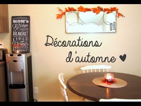 Décorations d'automne ♡ DIY