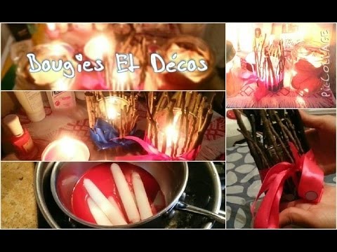 DIY ❀ Bougies Et Décoration !