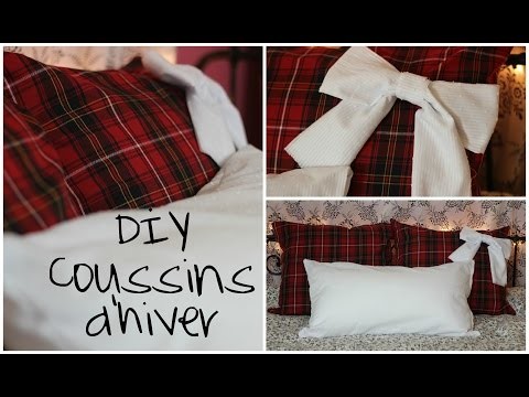 DIY Coussins d'hiver | FASHIONNISTAAA