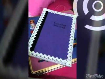 DIY customiser son "journal intime".carnet de note