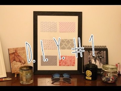 [DIY n°1] ✶ cadre de décoration ✶