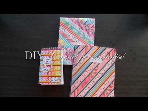 ♡ Léa & Laura - DIY Carnet personnalisé ♡