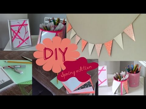 DIY#1 : Décore ta chambre, édition printemps !!