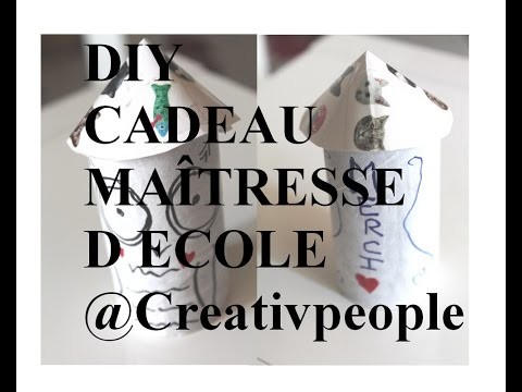 DIY CADEAU MAÎTRESSE D'ECOLE Creativpeople