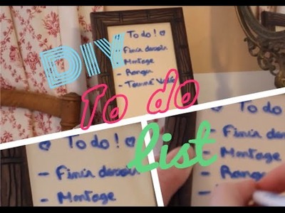 [DIY n°8] To do list