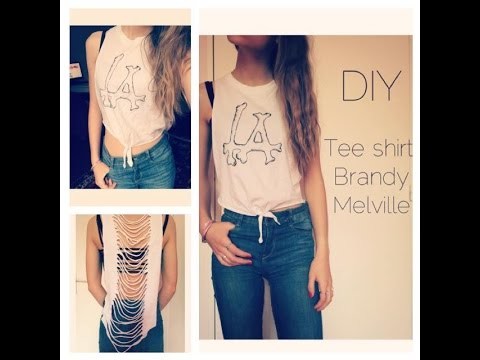 [DIY] ♦ Tee shirt imitation Brandy Melville ♦