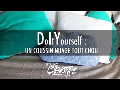 Tuto DIY : Un coussin nuage tout chou DIY | Studio Cyanotype