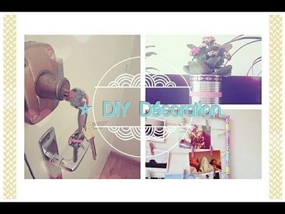 ♡ 3 DIY | Décoration | Mignon & à petit prix | Inspiration Pinterest