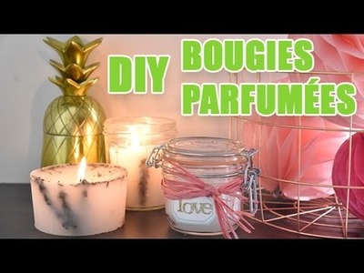 3 idées pour fabriquer des bougies parfumées - DIY avec youMAKEfashion