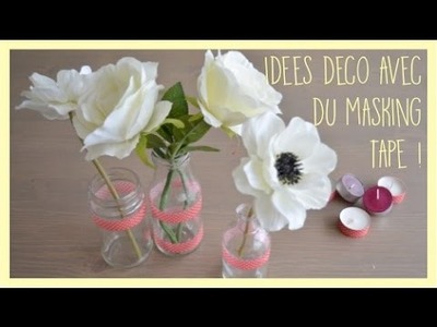 [diy] Idées déco avec du masking tape - Zaïna -