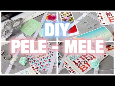 # DIY : PELE - MELE SIMPLE ET RAPIDE !! #