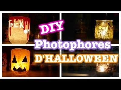 ✦ DIY Photophores d'Halloween. with COOCKIES FANTASY ✦