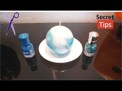 DECORE UNE BOULE A TA FACON AVEC DU VERNIS A ONGLES DIY