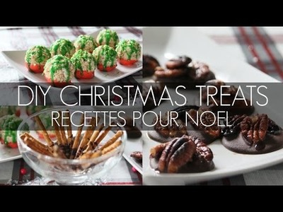 DIY Christmas Treats | Recettes sucrées pour Noel !