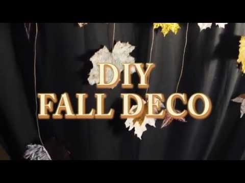 DIY Décorations d'automne rapides - FALL DECO DIY