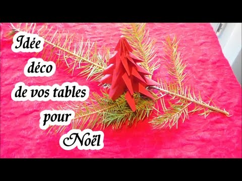 Effet déco Noël : Une idée DIY de décoration pour vos tables