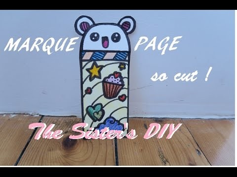 Marque-page so cut-The Sister's DIY