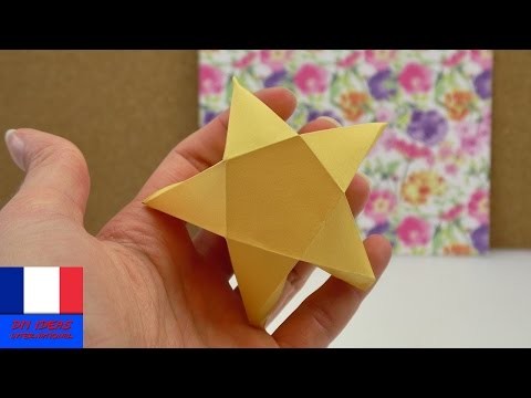 Boîte en forme d’étoile DIY | Papier cadeau ou déco | Décoration pour Noël | X-Mas