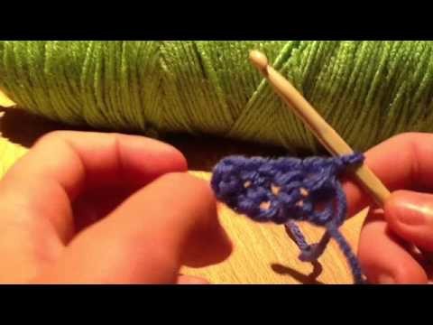 Crochet 2 point et changer la couleur