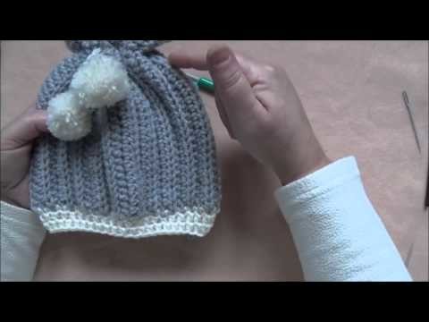 Comment faire un bonnet pour bébé au crochet