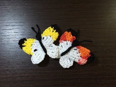 Tuto papillon au crochet spéciale gauchères