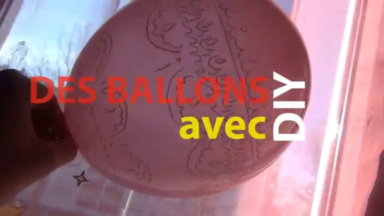 DIY avec des ballons de bodruche