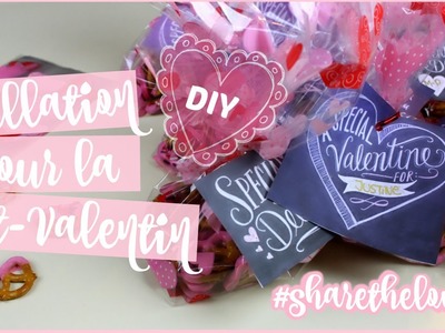 DIY | Collation simple et rapide pour la St-Valentin + #sharethelove