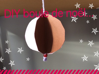 DIY boules de noël :