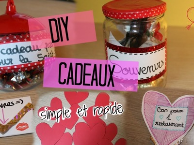 DIY cadeaux simple et rapide pour la Saint-Valentin ♥