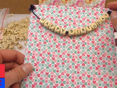 DIY Haul | Nouvelles perles avec lettres & 2 idées sympa avec des perles | Cadeau et super surprise
