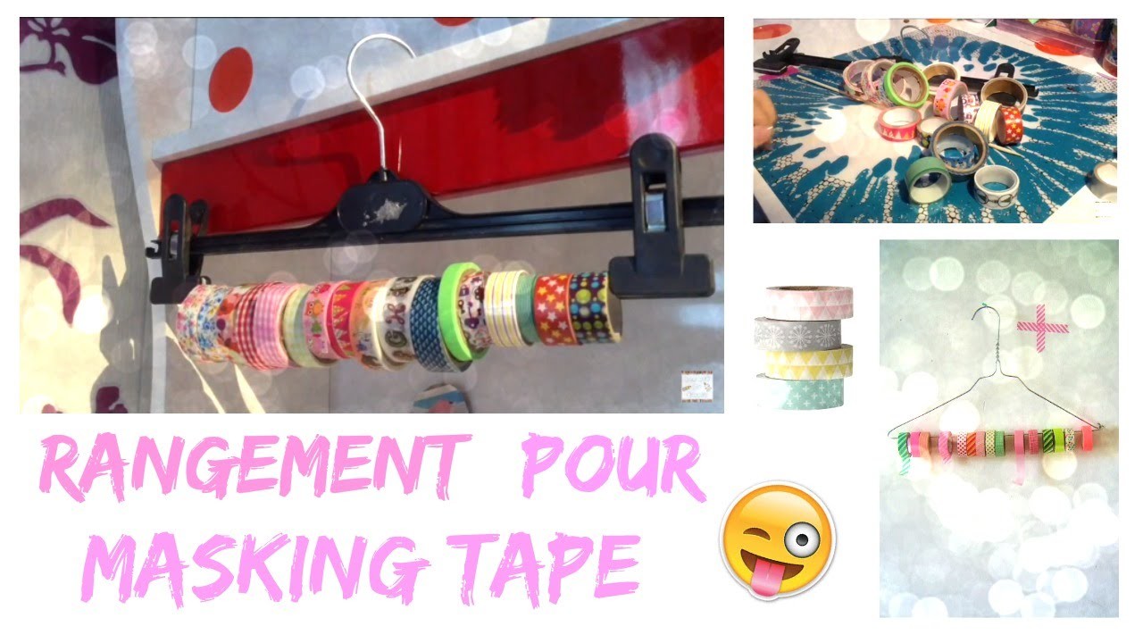 {DIY} Rangement pour masking tape