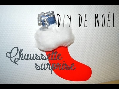 [ DIY Spécial Noël n°4 ] Chaussette-enveloppe ☕