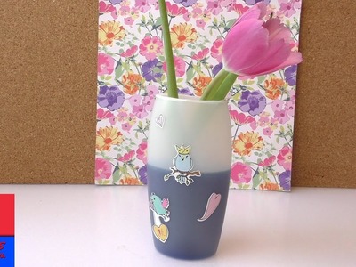 Vase à pendre DIY | « Transformer le vieux en neuf » Vase à fleurs