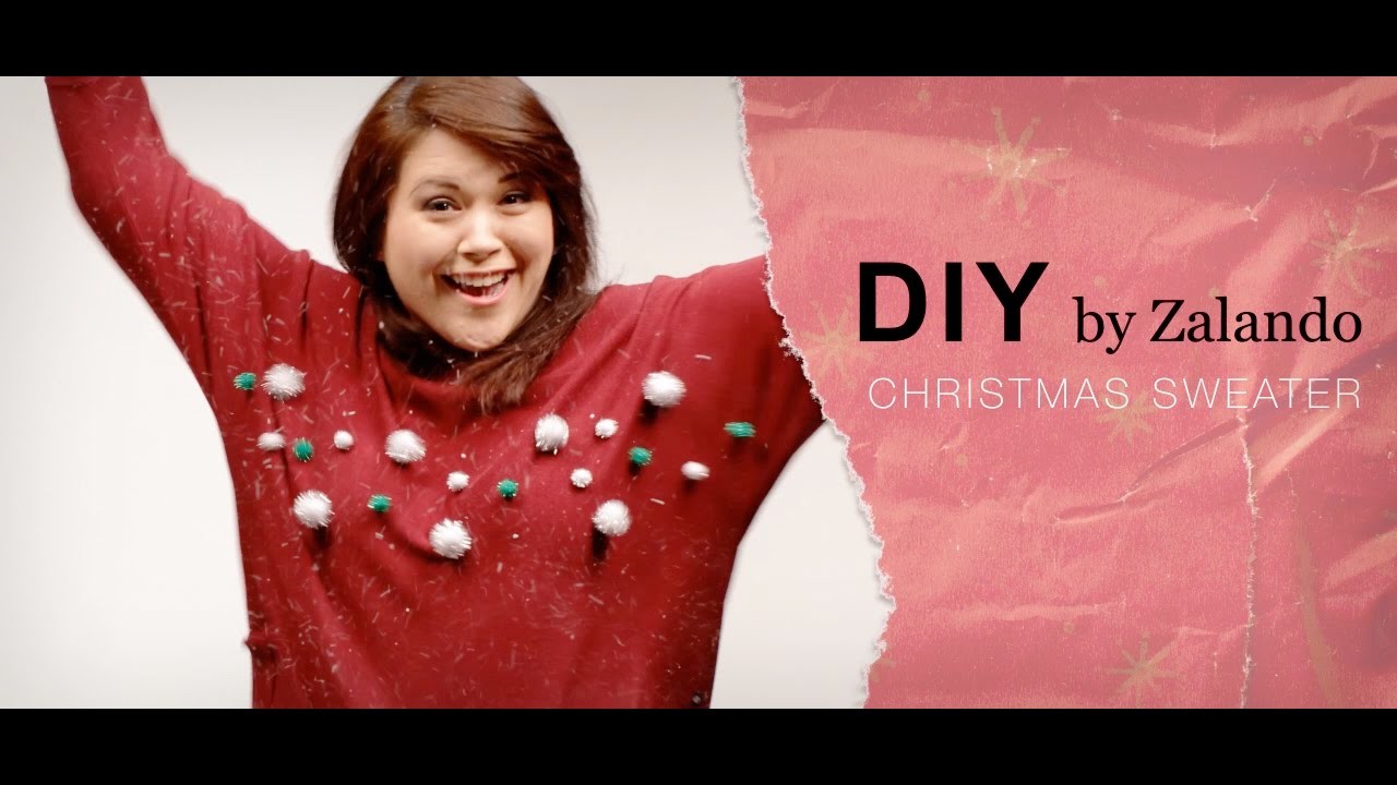 DIY le pull de Noël ❄ #zalandodiy