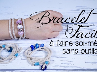 Bracelet de cordage DIY