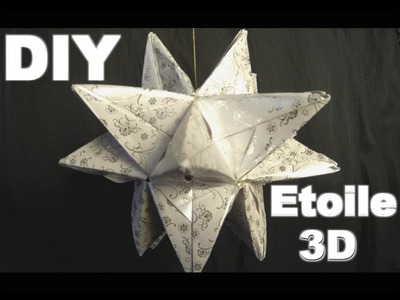 DIY Etoile 3D #MARYxMAS