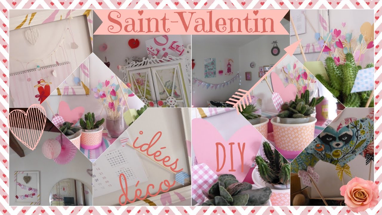 Saint-Valentin | DIY simples et rapides + Idées de décoration