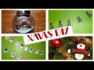 XMAS DIY ❄ Idées déco ! DIY simples pour noël !