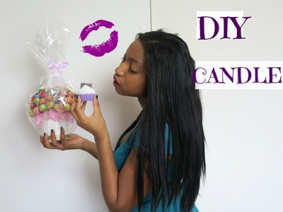 DIY #2 [how to make] candles.bougie cupcake♡