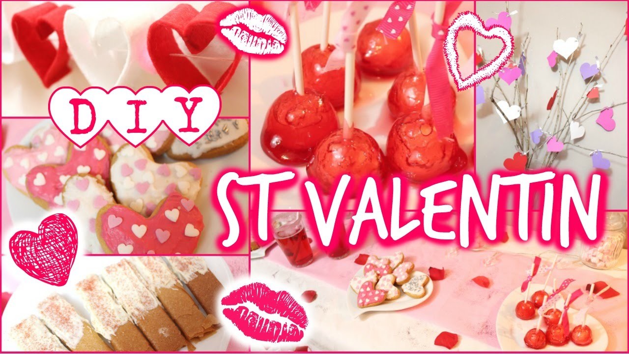 ♡ DIY St Valentin : Snacks & décoration