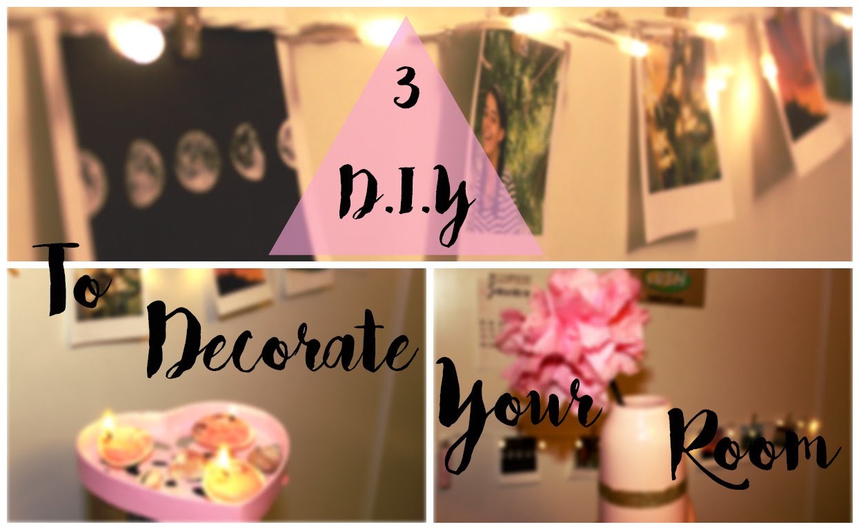 ▲ DIY-Decorate your room!!!▲